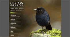 Desktop Screenshot of ceylonbirdclub.org