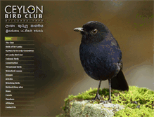 Tablet Screenshot of ceylonbirdclub.org